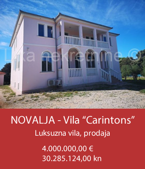 NOVALJA - Vila "Carintons"