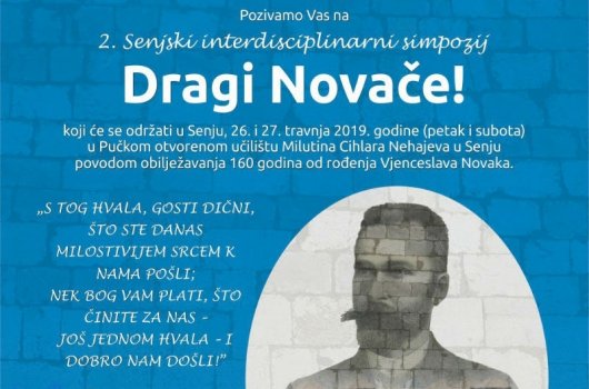2. Senjski interdisciplinarni simpozij 2019. pod pokroviteljstvom HAZU-a!